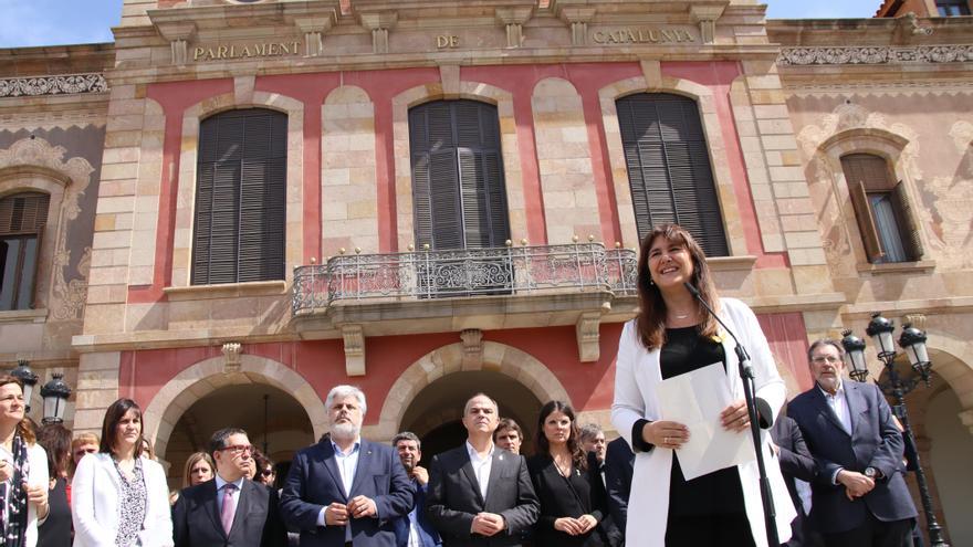 Borràs: &quot;Si volen acabar amb la interinitat al Parlament que ells van provocar, que em restitueixin immediatament&quot;