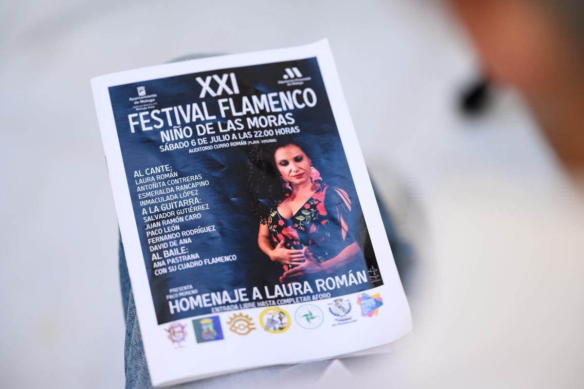 Cartel del Festival de flamenco