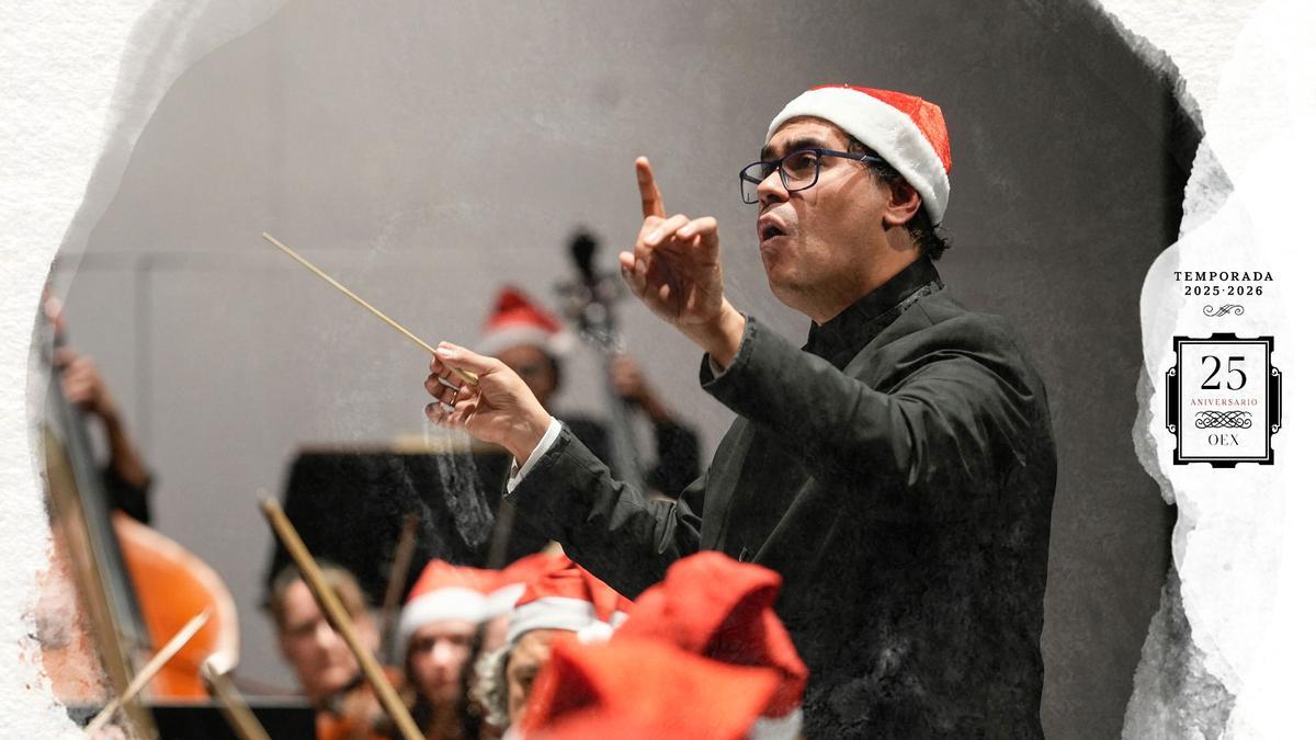 El director de orquesta Juan Pablo Valencia