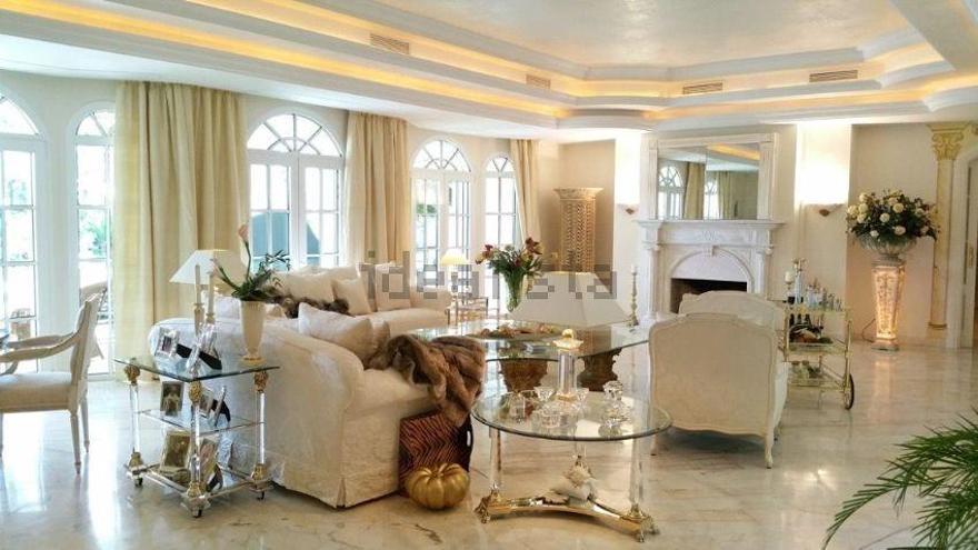 Imagen de Idealista del interior de la vivienda de Marbella.