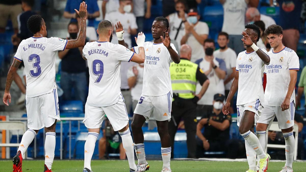 Las mejores imágenes del Real Madrid - Celta en el reestreno del Bernabéu