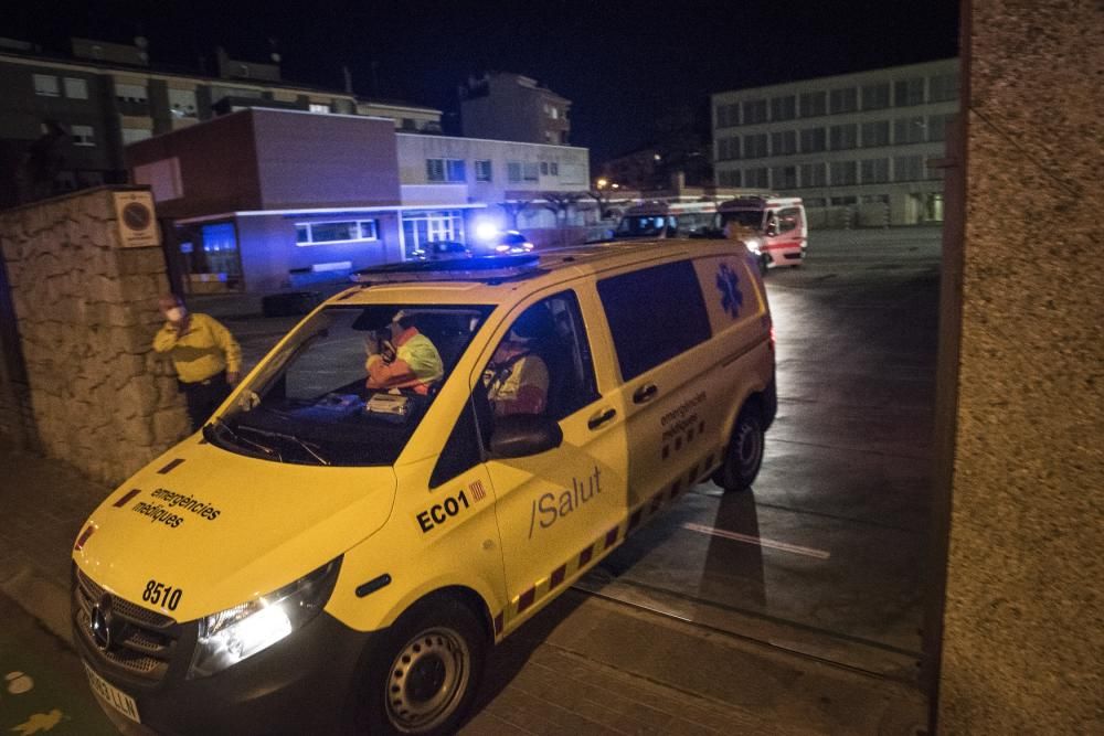 Incendi a la residència Mutuam Manresa