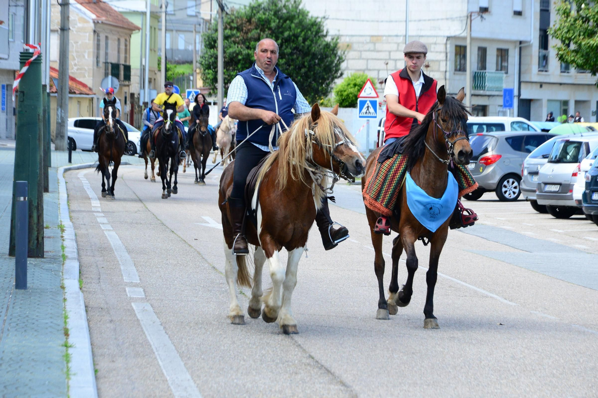 Más de 200 jinetes en la Xuntaza Cabalar de Moaña