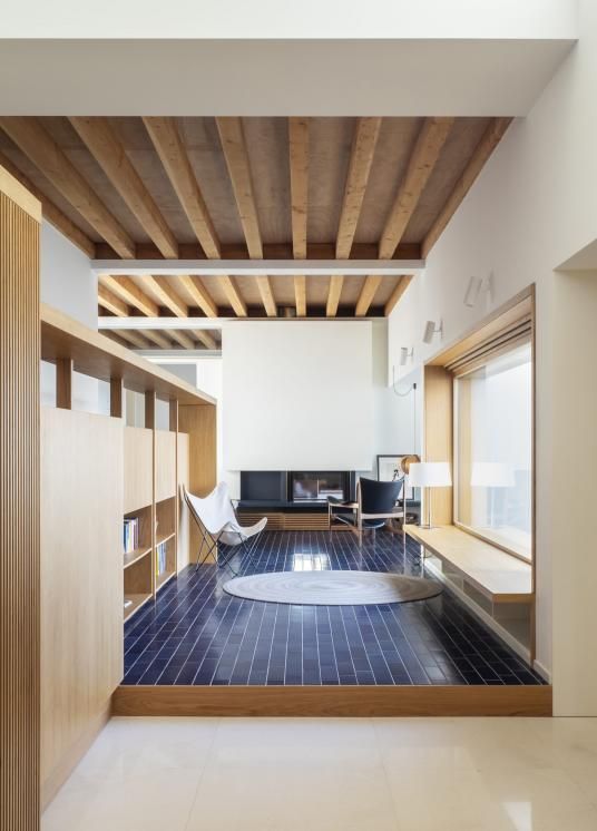 Una altra perspectiva d'un espai de la casa.
