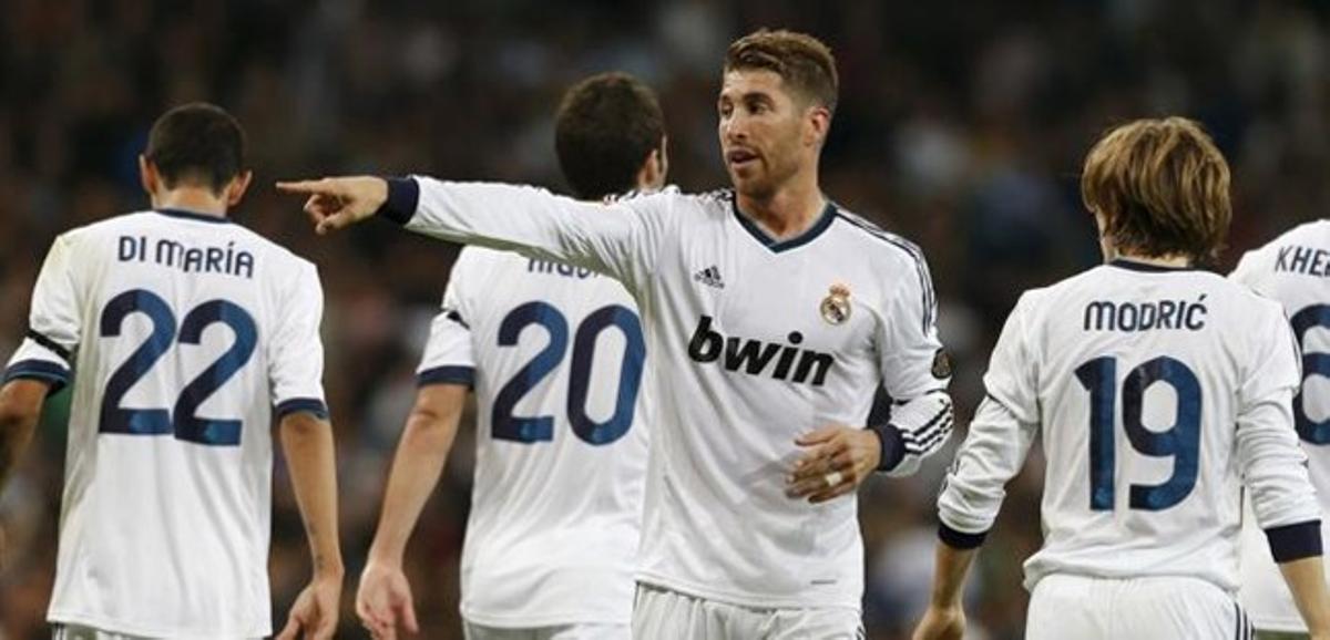 Sergio Ramos, davant el Deportivo. Sergio Ramos, davant el Deportivo.