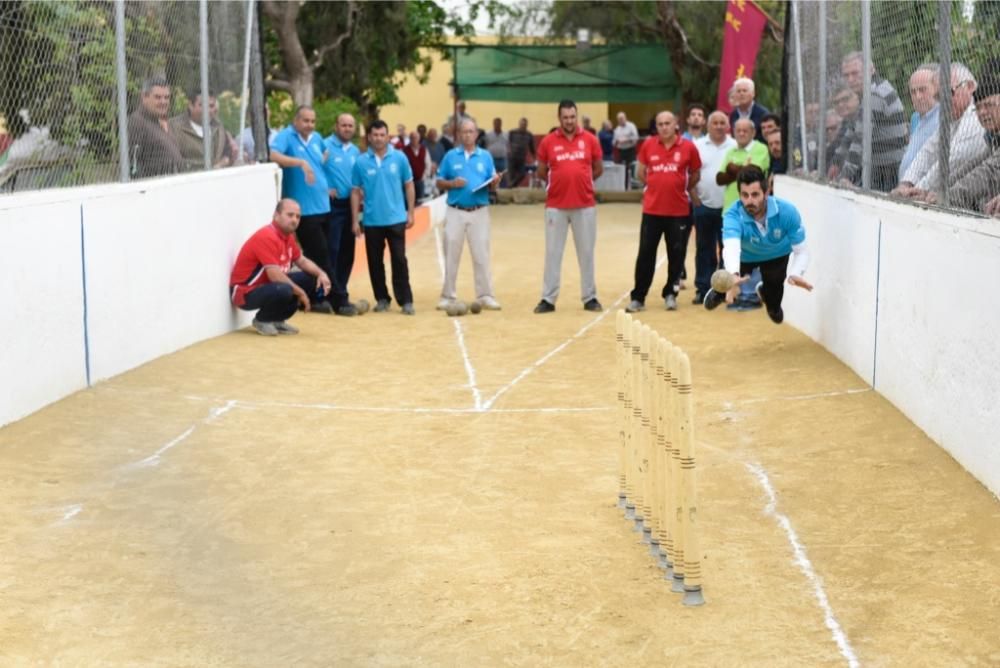 Campeonato Regional de Bolos Huertanos: La Derecha prolonga su reinado