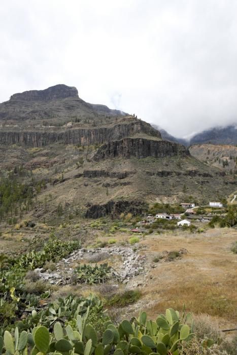 GRAN CANARIA 26-01-2019  SANTA LUCIA DE TIRAJANA-SAN BARTOLOME DE TIRAJANA. Fotos al macizo de Amurga. Fotos a los terrenos de la familia de Román comprados por el Cabildo.  FOTOS: JUAN CASTRO