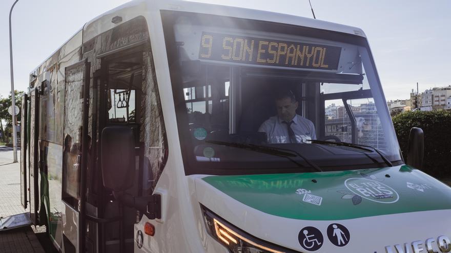 VÍDEO | El primer mini-bus llega a Palma: Así es el recorrido de la L9 a Son Espanyol