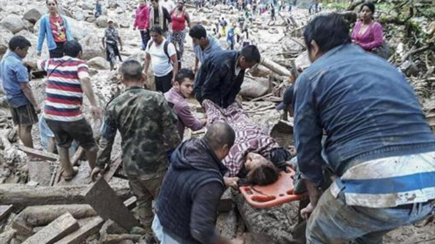 Al menos 254 personas han fallecido por el desbordamiento de un río en Mocoa