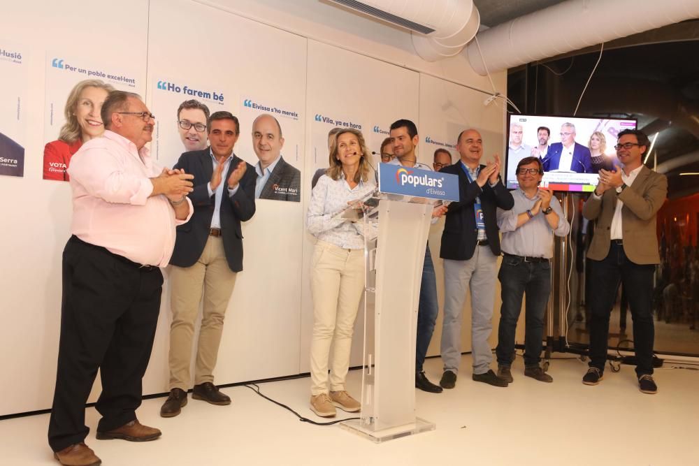 Noche electoral en Ibiza