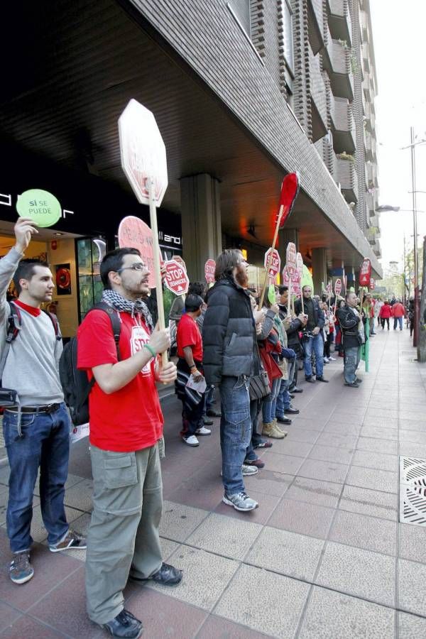 Protesta de Stop Desahucios