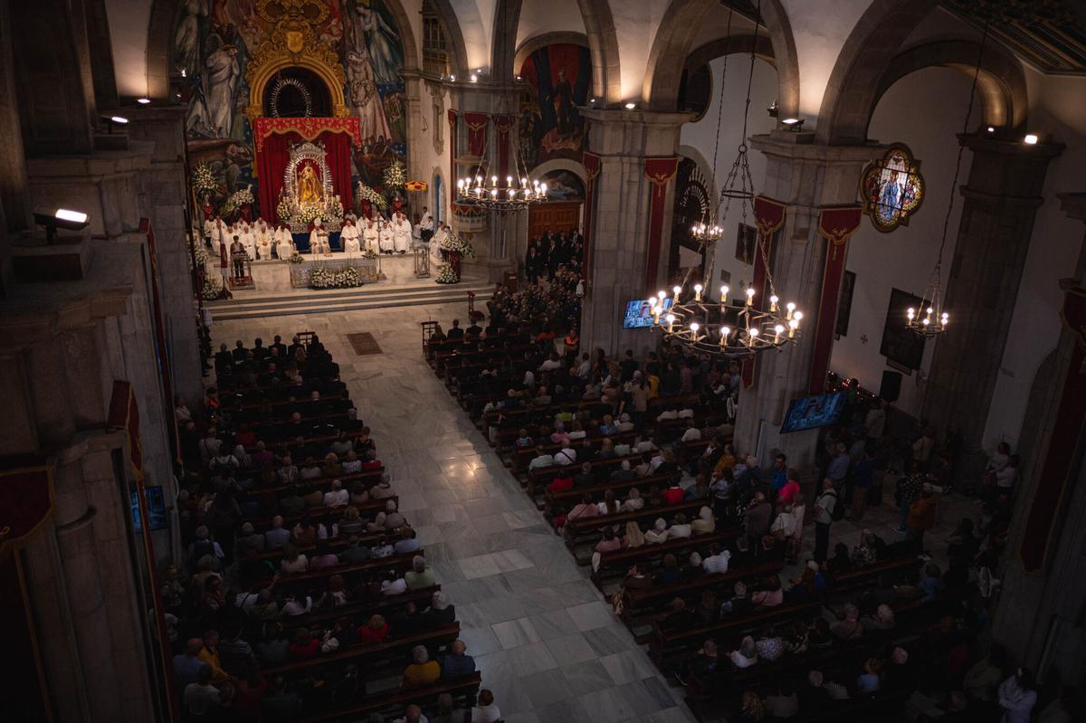 Fiesta de la Virgen de Candelaria: procesión cívica y Misa central
