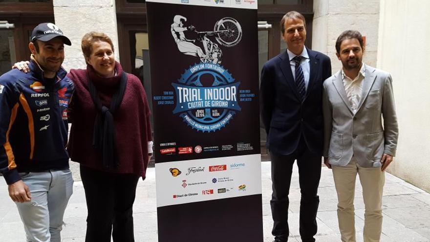 Presentació del Trial Indoor de Girona.