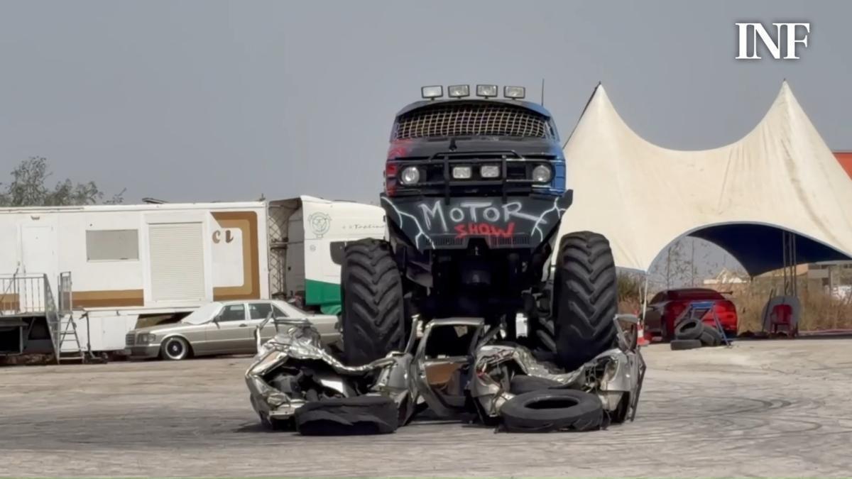 La Generalitat advierte que la actividad del show de Monster Cars es incompatible que la normativa ambiental en San Miguel