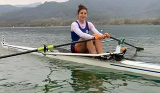 Natalia de Miguel, subcampeona de España de remo de larga distancia