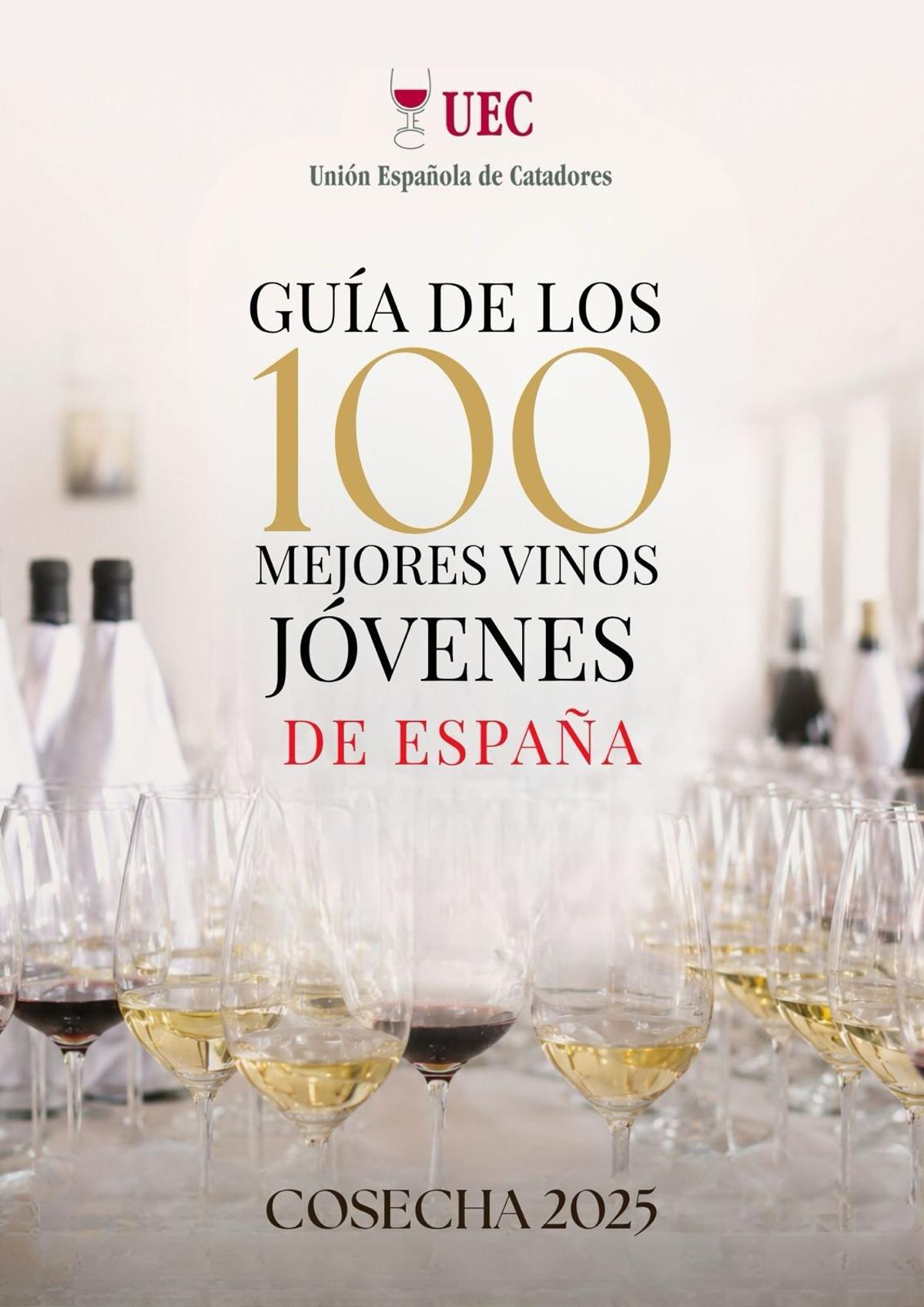 La portada de la Guia 100 Mejores Vinos de España cosecha 2025.