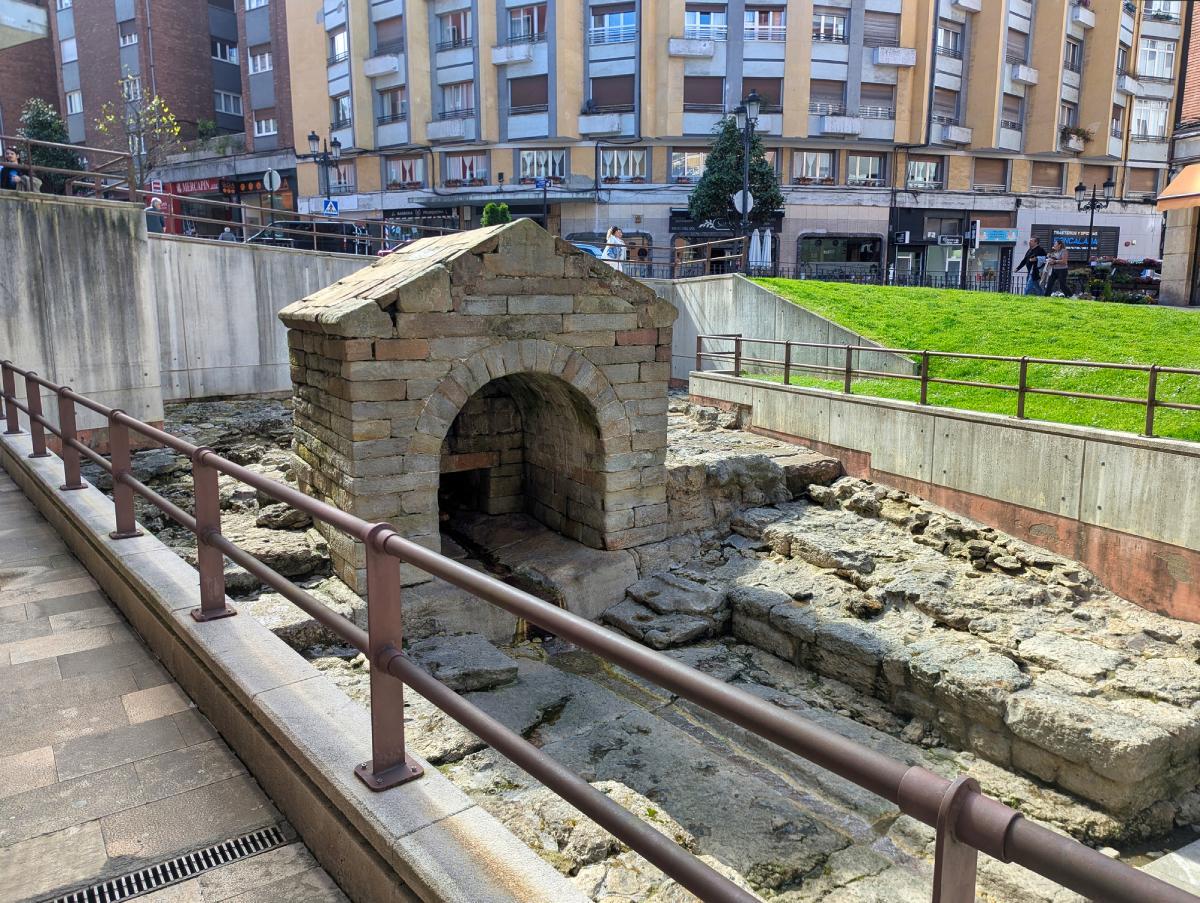 La Foncalada en Oviedo (Asturias)