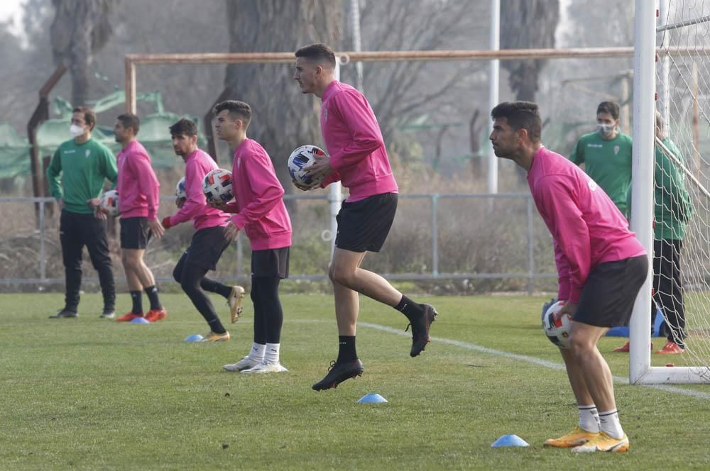 Alberto Ródenas ya entrena con el Córdoba CF