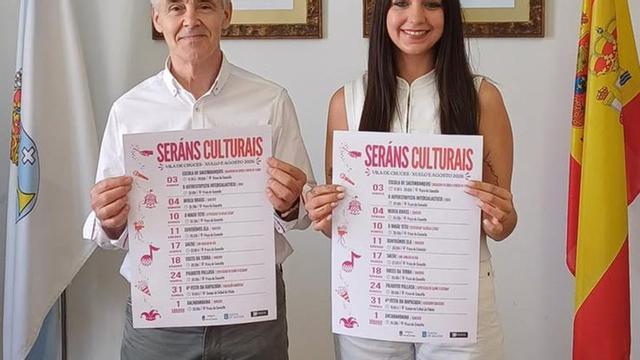 Luis Taboada e Noemí Lois presentaron o programa. |