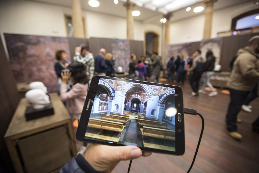 Inauguración de la exposición "Santullano, viaje al siglo IX"