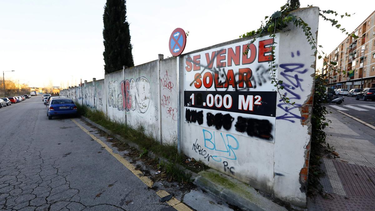 El lamentable estado de los antiguos terrenos de Aceralia en El Picarral