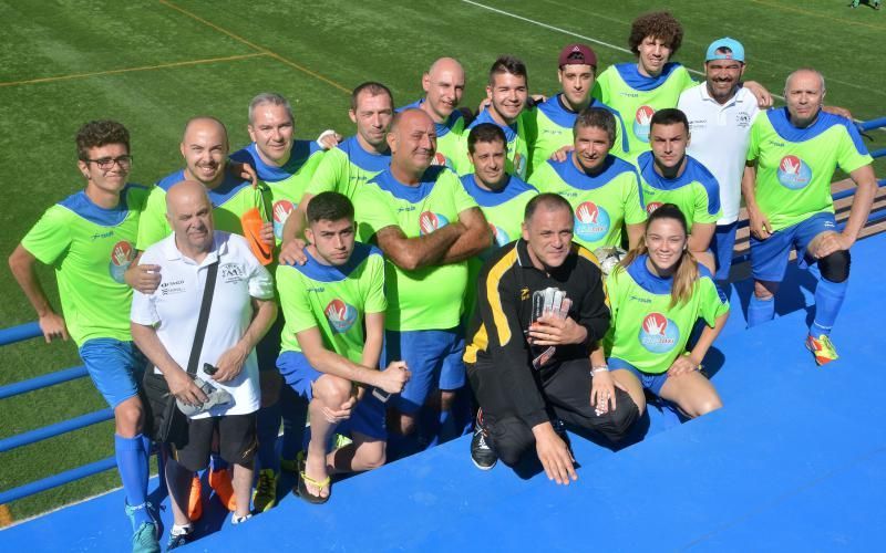 26/06/2018 MELENARA, TELDE. Triangular de fútbol de Taxistas. YAIZA SOCORRO.  | 26/06/2018 | Fotógrafo: Yaiza Socorro