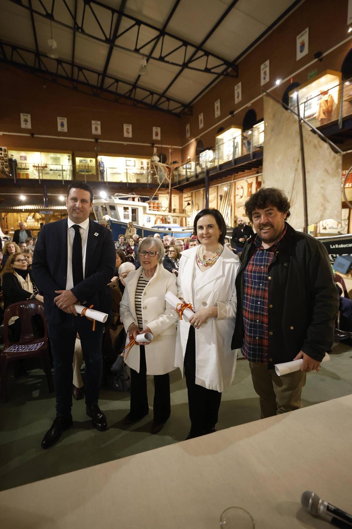 EN IMÁGENES: Entrega de los premios "Platos de Oro" en el Museo Marítimo de Luanco EN IMÁGENES: Entrega de los premios "Platos de Oro" en el Museo Marítimo de Luanco