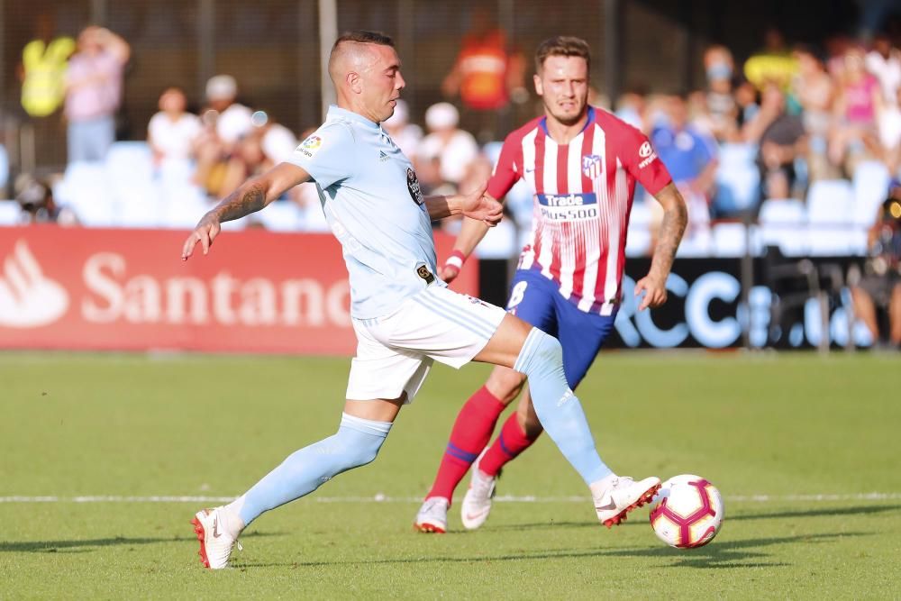 Intensidad a flor de piel en el duelo entre celestes y rojiblancos en el estadio de Balaídos.