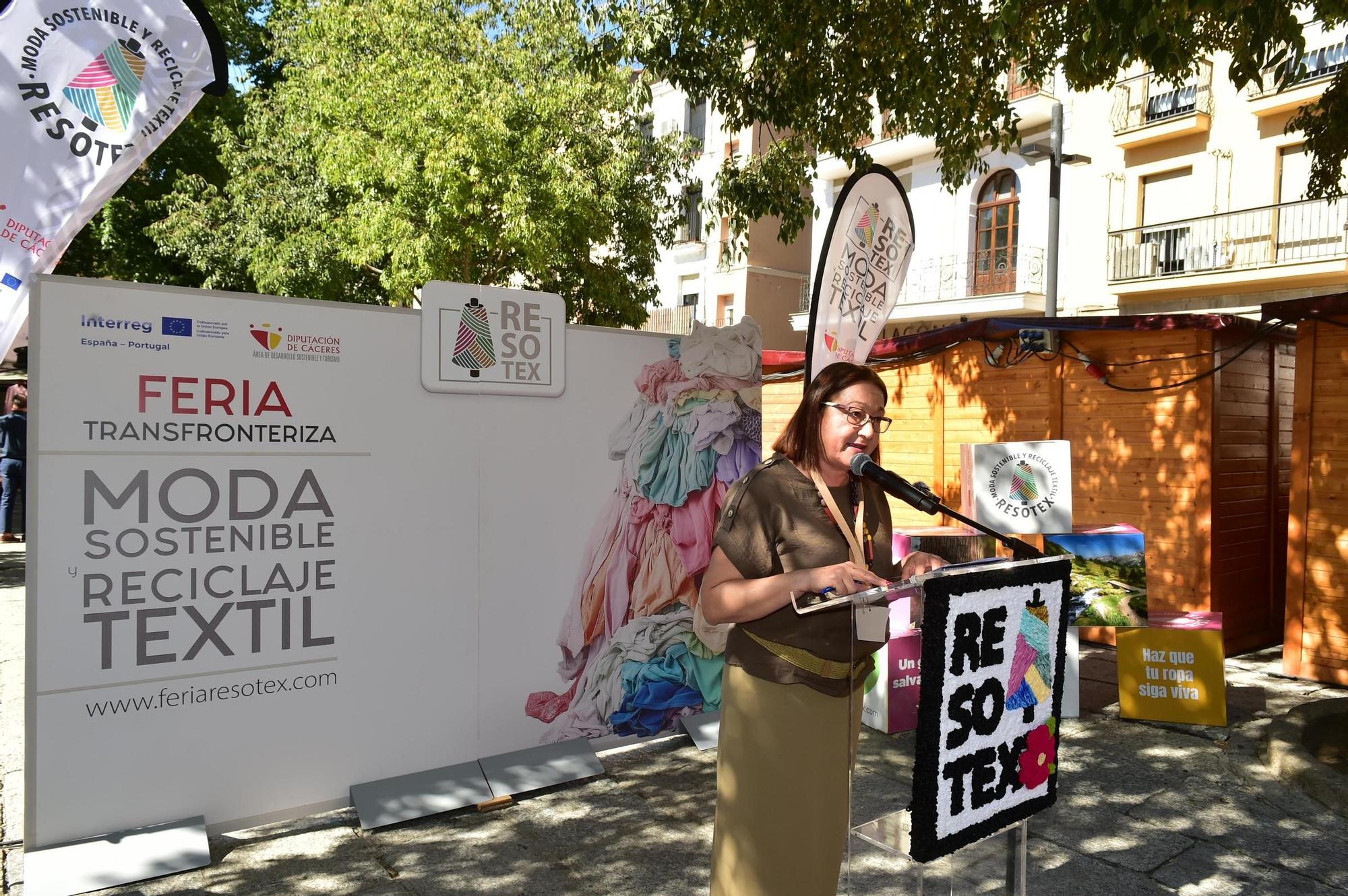 Fotogalería | Plasencia inaugura Resotex, la feria que pone el foco en la moda sostenible