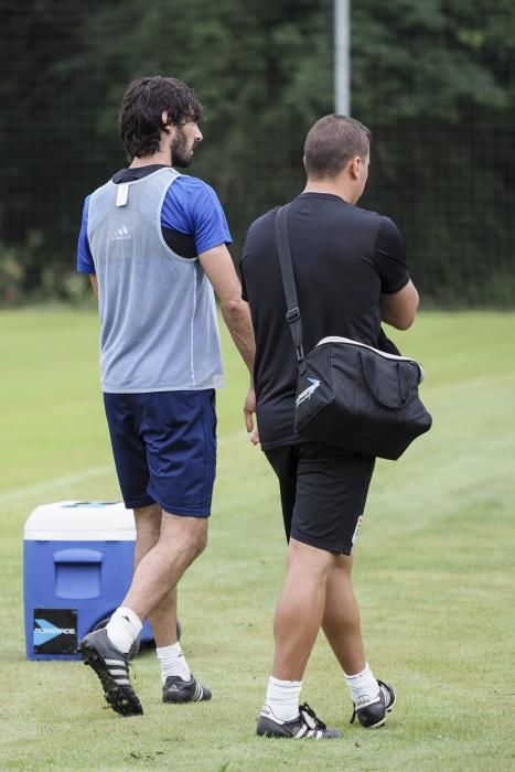 Entrenamiento del Oviedo