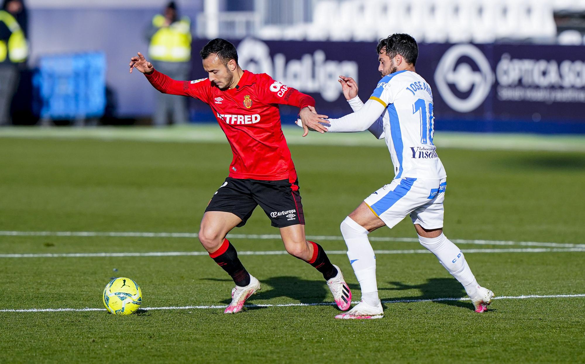 El Mallorca exhibe poderío en Leganés