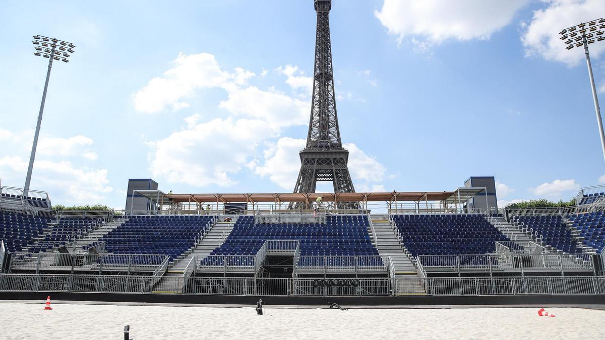 Visita de la Arena Champ de Mars y del Stade Tour Eiffel para los Juegos Olímpicos de París 2024