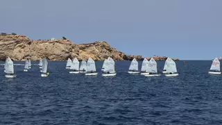 Maurovich en Optimist y Pérez en Ilca 4, campeones del trofeo Festes de la Terra de vela