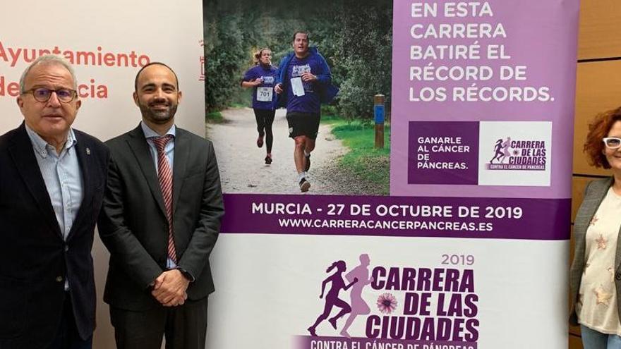 Murcia se suma a la Carrera de las Ciudades contra el Cáncer de Páncreas