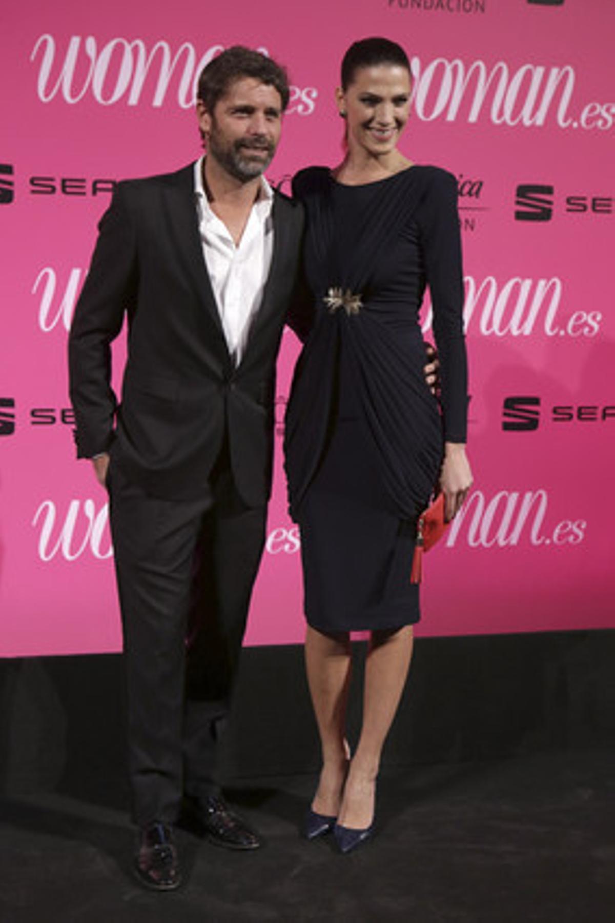 La modelo Laura Sánchez y su marido, David Ascanio.
