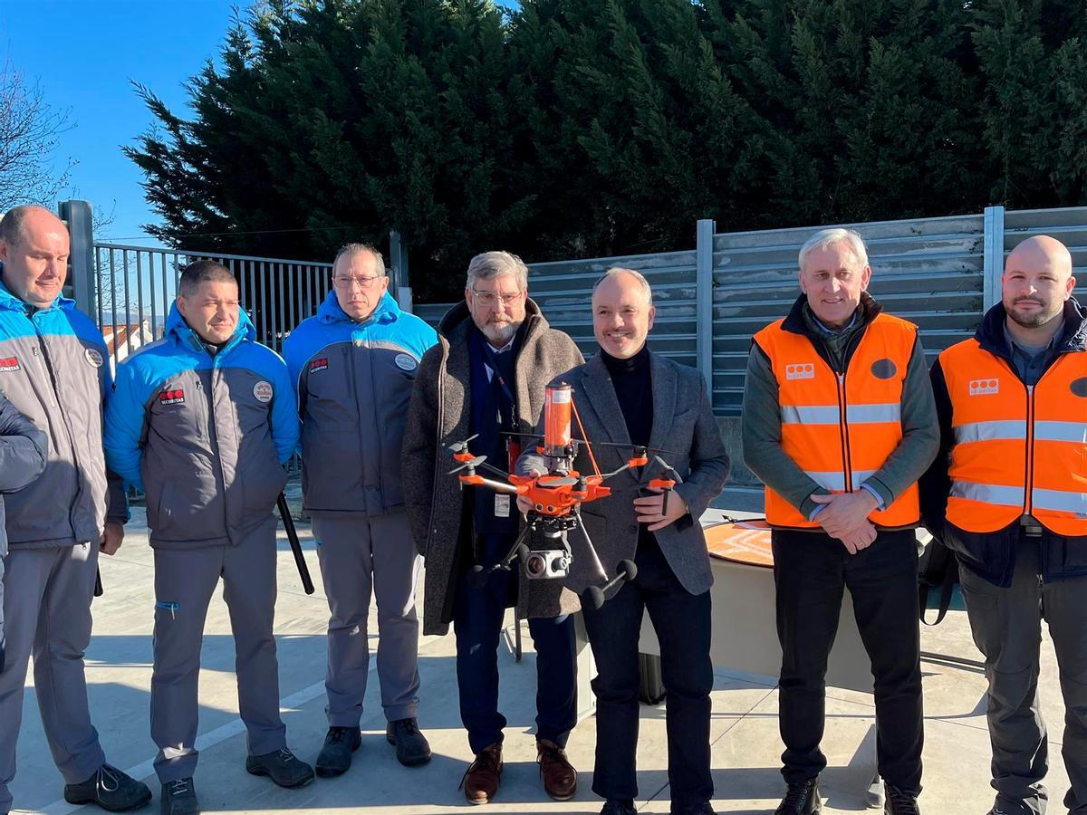 Zona Franca utilizará un dron para vigilar sus instalaciones y optimizar la seguridad de las empresas. FOTO: ZONA FRANCA