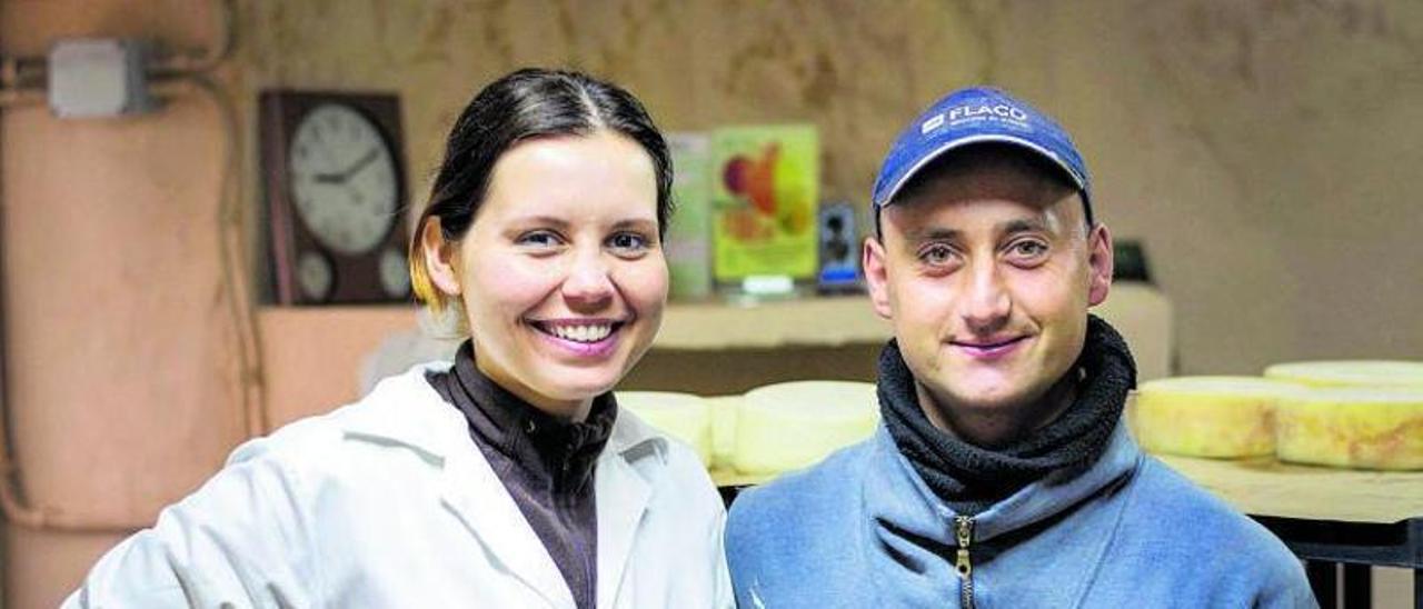 Tania Rivero y Francisco Javier González, propietarios de la quesería La Caldera, y antes de Cortijo de Galeote. | | AIDER GRAN CANARIA