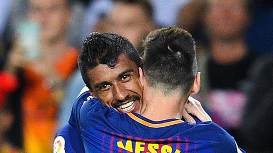 El Barcelona arrolla al Eibar con un póquer de goles de Messi