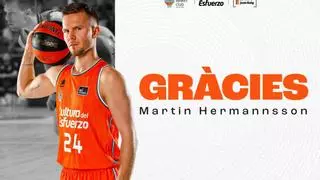 Martin Hermannsson se desvincula definitivamente del Valencia Basket