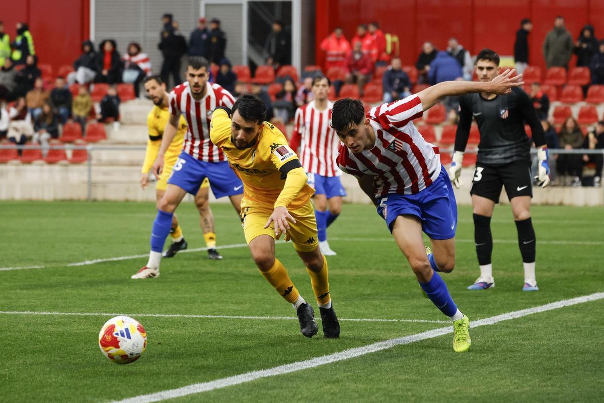 Las mejores imágenes del Atlético de Madrid B - Hércules CF