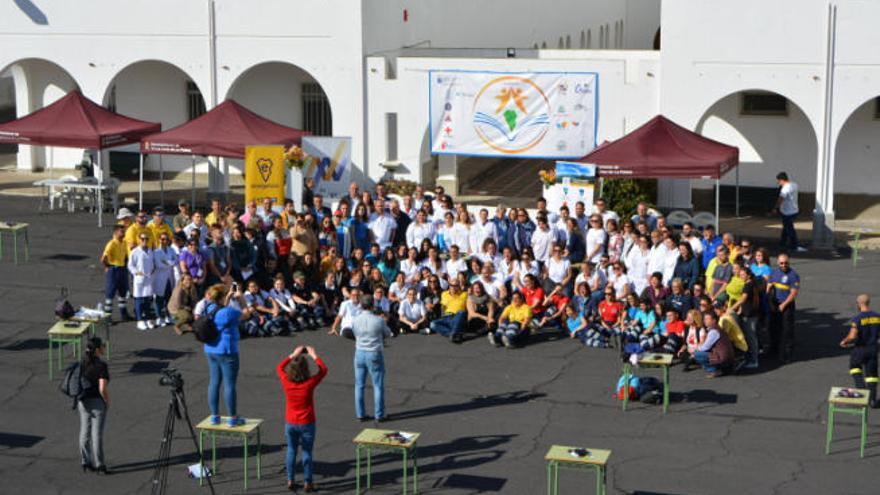 Reunión de alumnos de FP en La Palma.