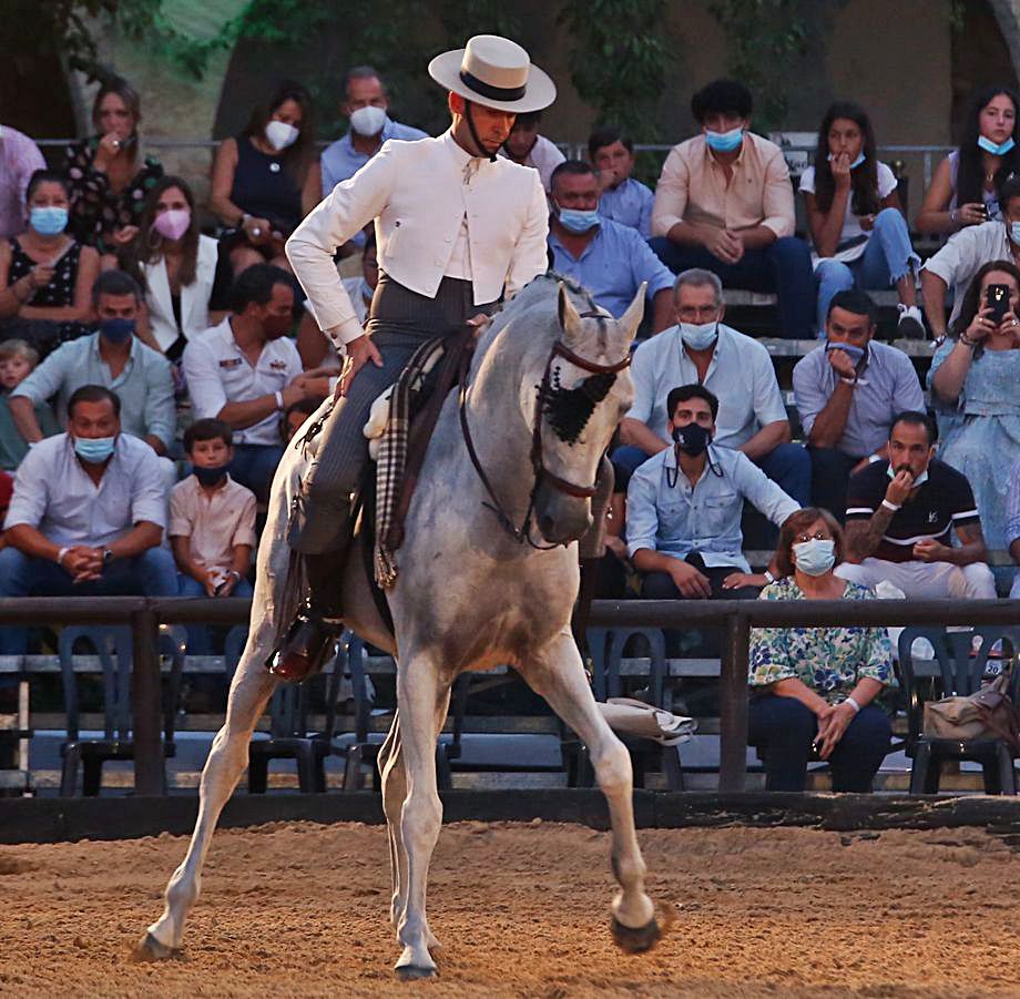 Un ejercicio de la actuación de José Ramón Pérez ‘Chamo’.