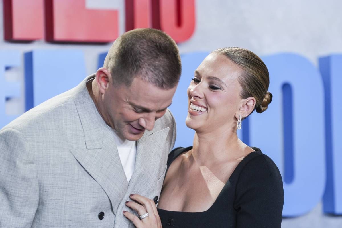 La complicidad de Scarlett Johansson y Channing Tatum en Madrid