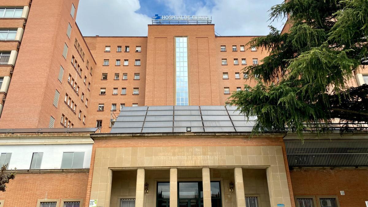Pla general de l&#039;hospital Trueta de Girona. Foto publicada el 3 d&#039;abril del 2020 (horitzontal)
