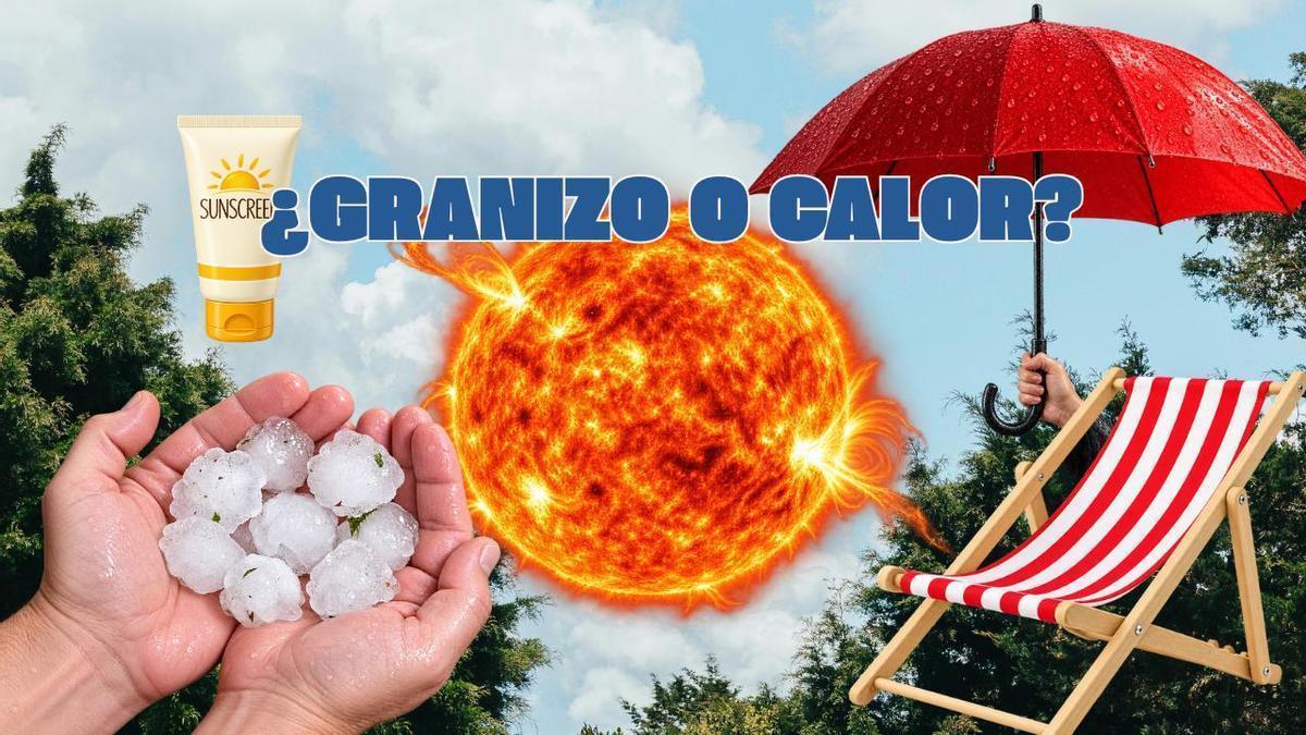 De granizo a 33 grados en Zamora: por qué puede ocurrir un cambio tan brusco de un día para otro.