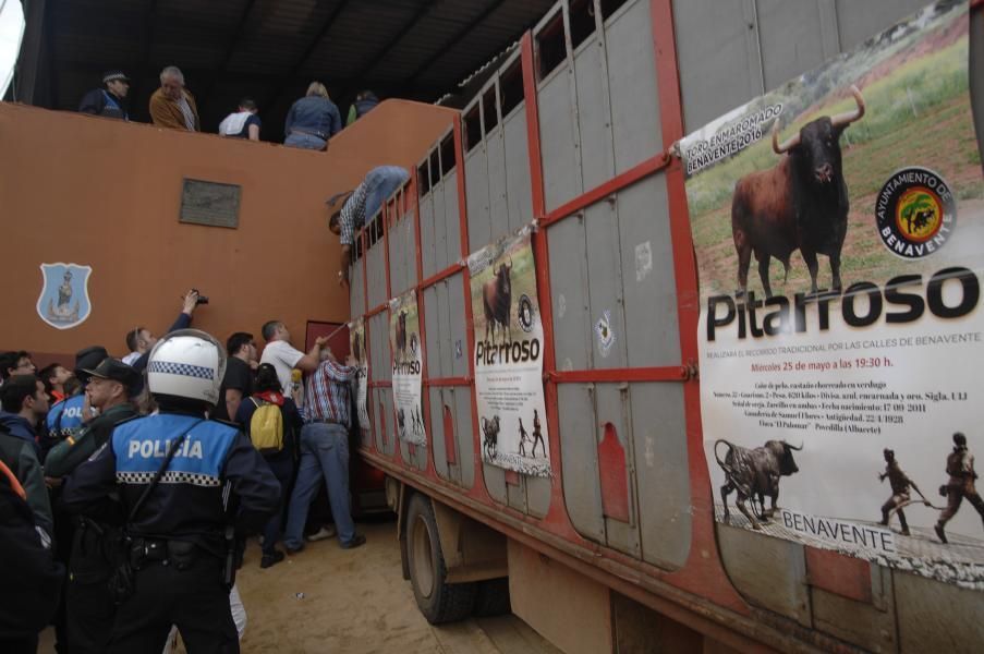 El desembarque de "Pitarroso" en Benavente