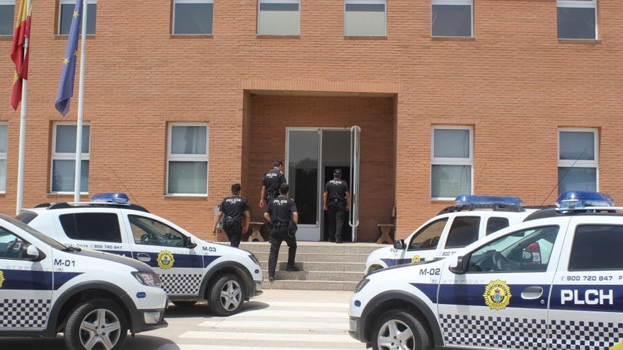 Edificio de la Policía Local de Chiva.