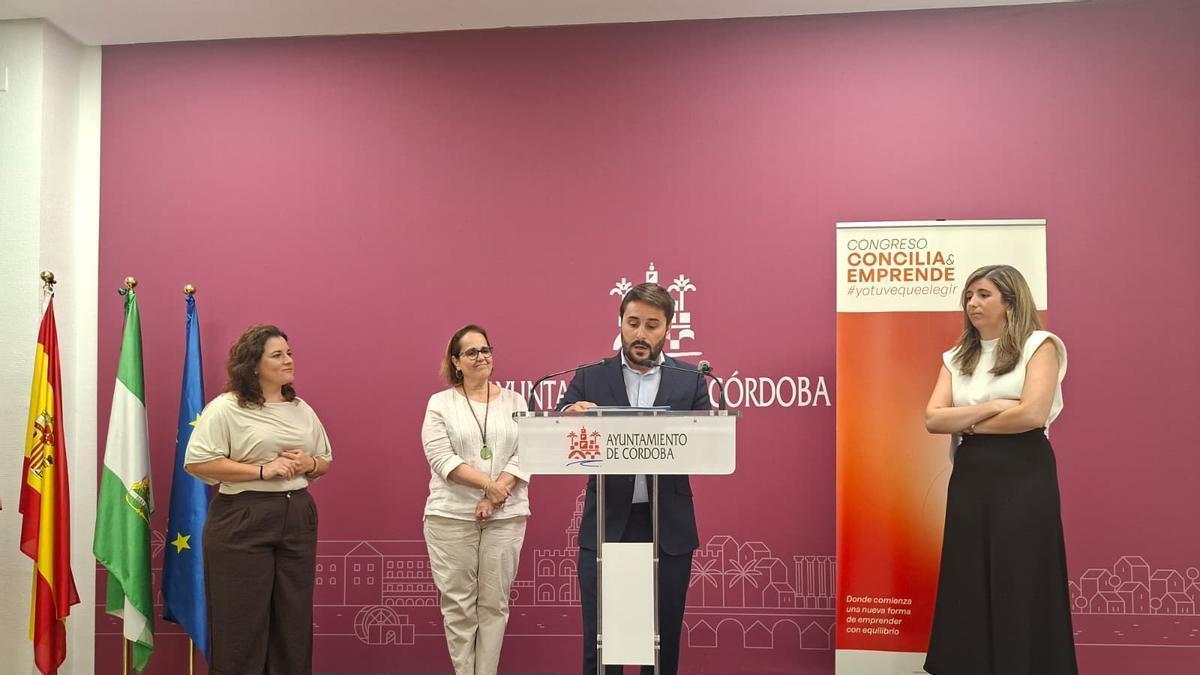 Presentación Congreso 'Concilia Emprende' AJE Andalucía e Imdeec.