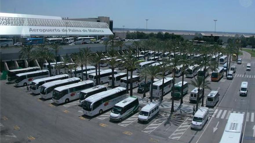 Auch die Parkfläche für Busse will die Flughafengesellschaft Aena erweitern.
