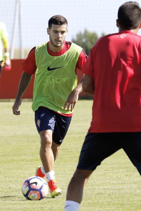 Entrenamiento del Sporting